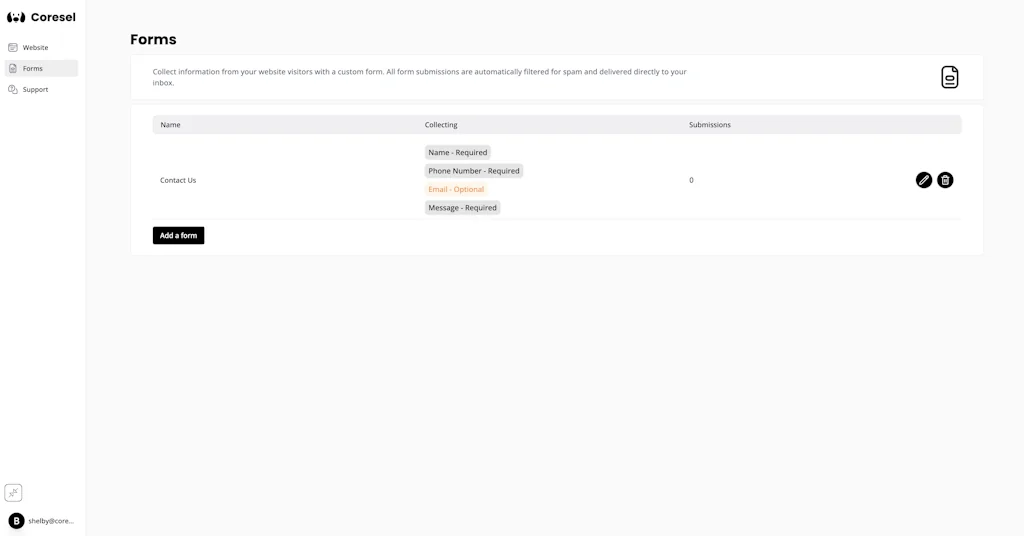 Coresel screenshot 3 of 4