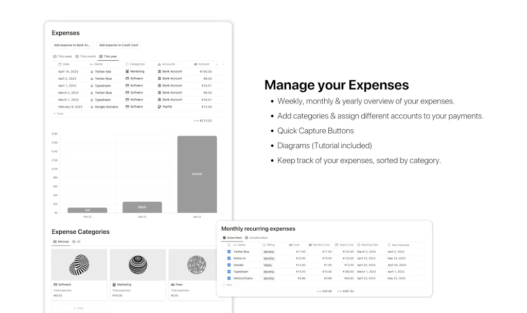 Corporate Finance OS | Notion screenshot 2 of 3
