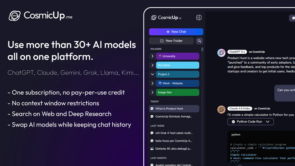 CosmicUp screenshot 1 of 3