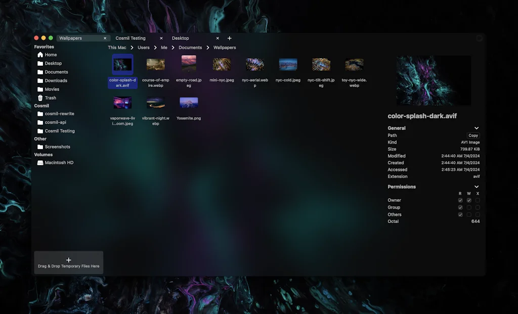 Cosmil screenshot 2 of 3