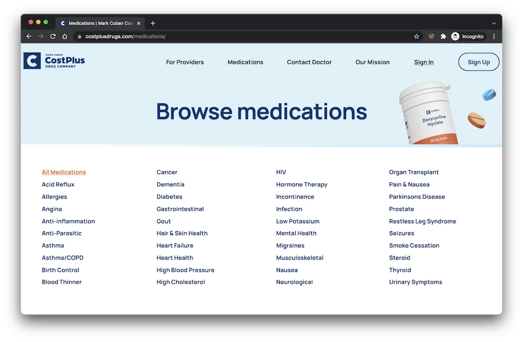 CostPlus Drugs screenshot 5 of 6