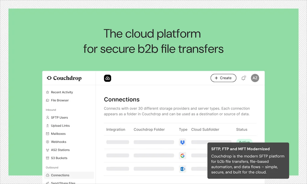 Couchdrop screenshot 1 of 3
