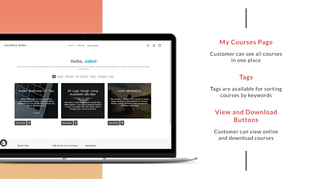 Courses screenshot 5 of 6