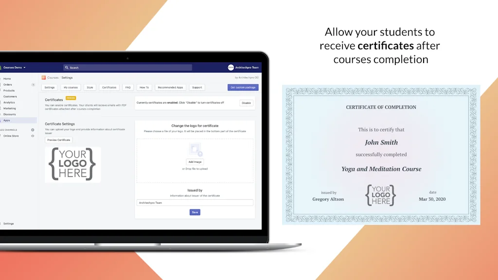 Courses screenshot 6 of 6