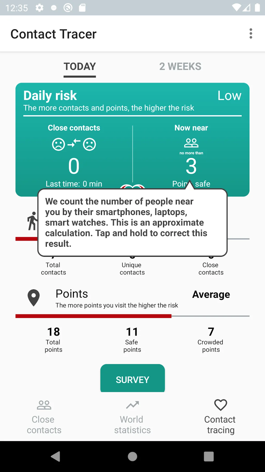 COVID-19 Contact Tracer screenshot 9 of 10