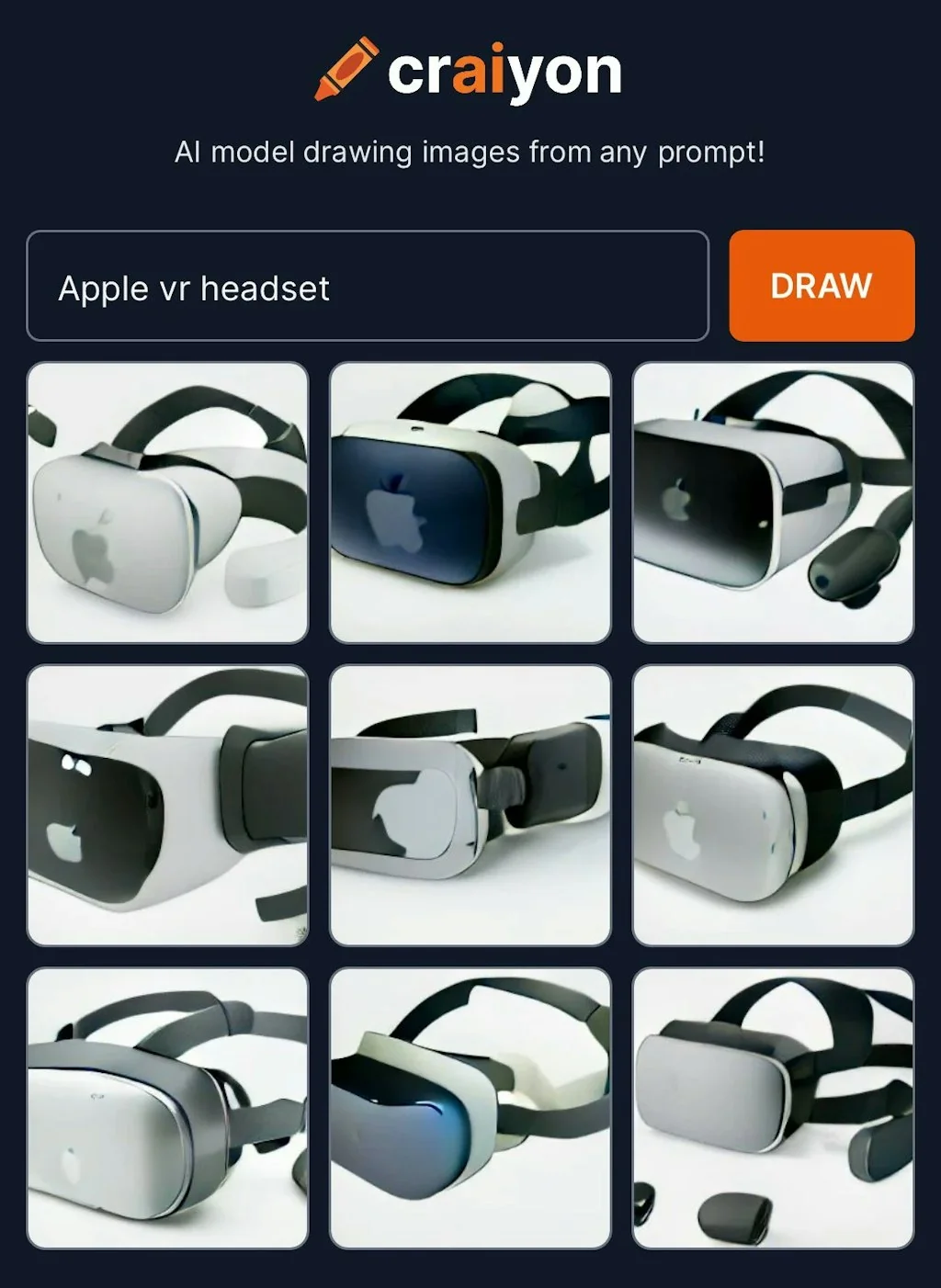 Craiyon screenshot 3 of 7