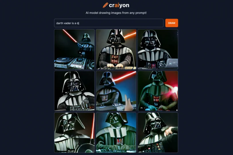 Craiyon screenshot 5 of 7