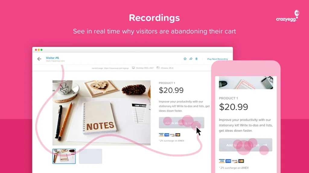 Crazy Egg screenshot 4 of 5