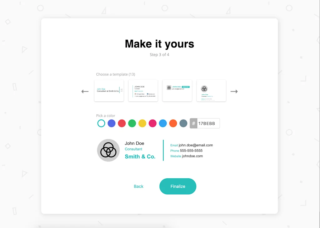Create A Signature screenshot 1 of 3