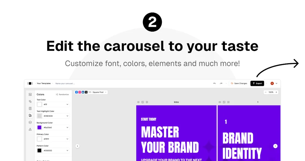 Create Carousel screenshot 3 of 5