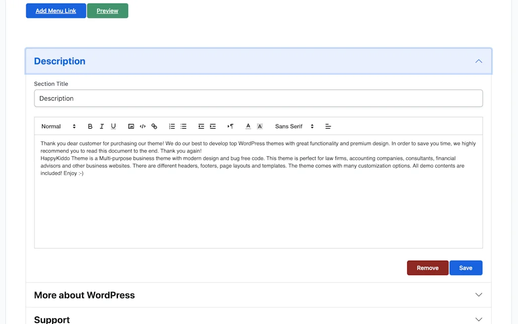 Create Documentation screenshot 3 of 3