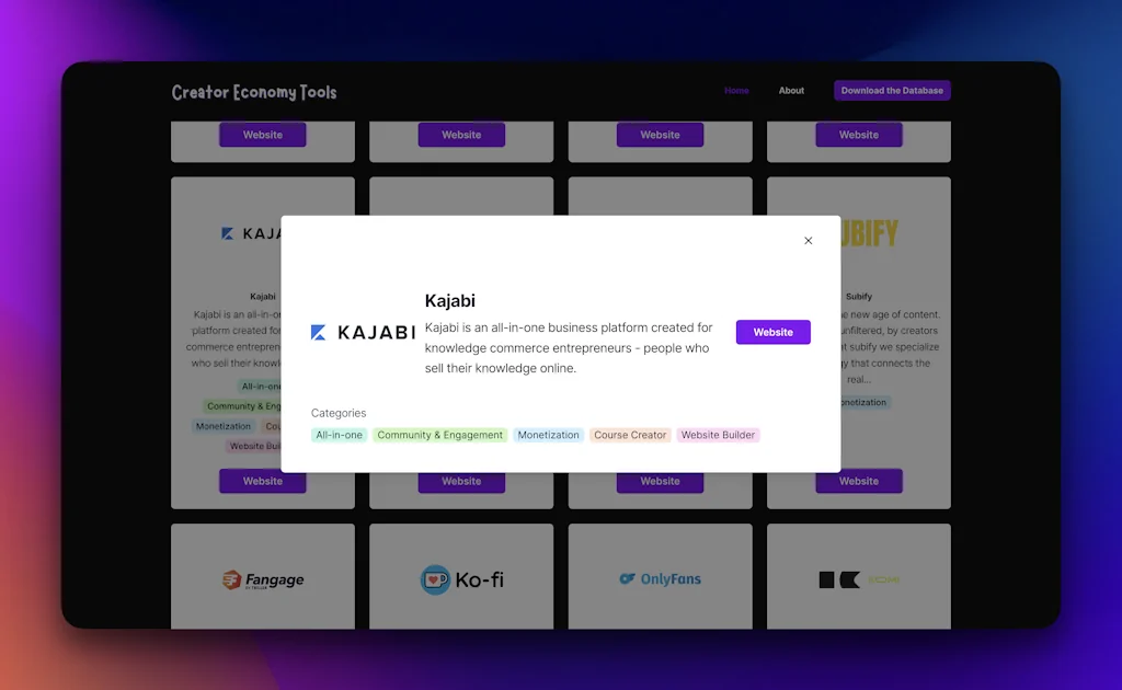 Creator Economy Tools  screenshot 3 of 5