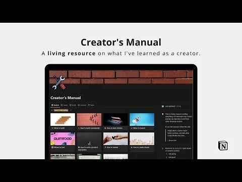 ⚒️ Creator's Manual screenshot 1 of 7