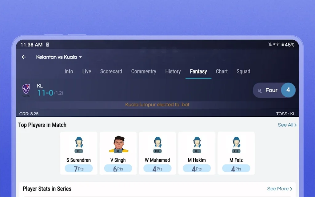 Cricket Line X: Fast Live line screenshot 6 of 6