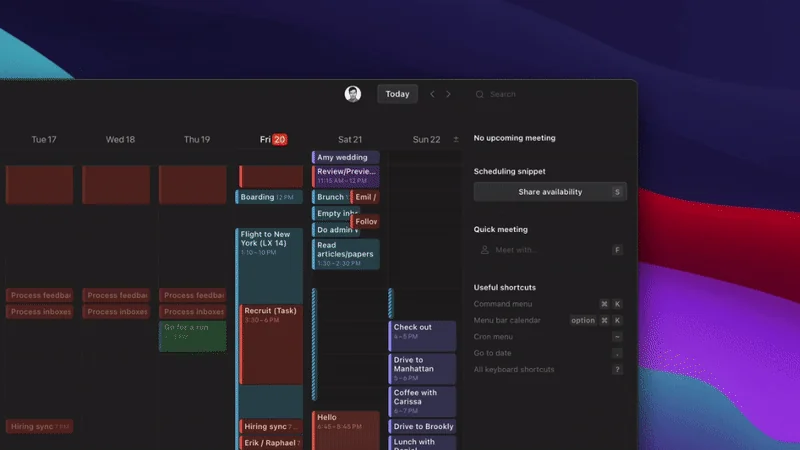 Cron screenshot 1 of 3