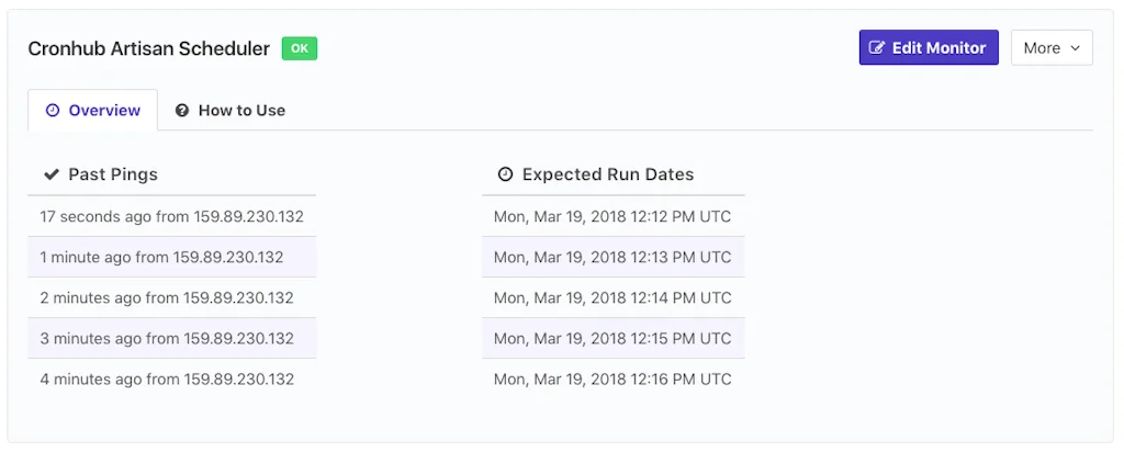 Cronhub screenshot 1 of 5