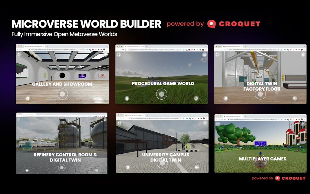 Croquet Microverse World Builder screenshot 3 of 13