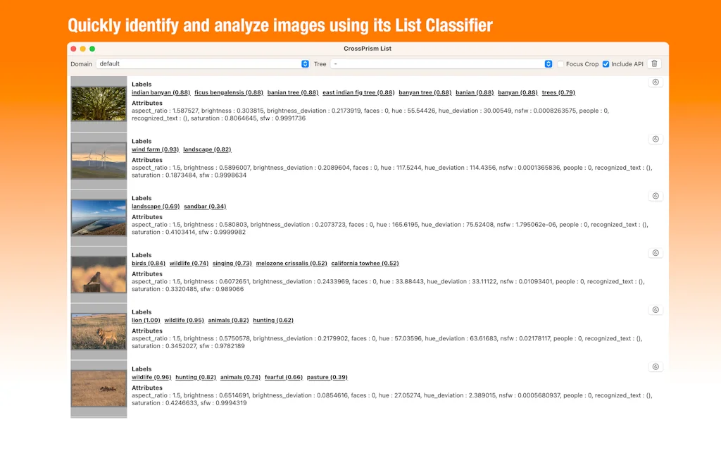 CrossPrism Photo Labeler for MacOS screenshot 4 of 4