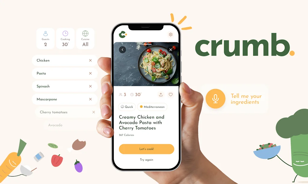 Crumb - Fridge and Pantry Recipes screenshot 1 of 8