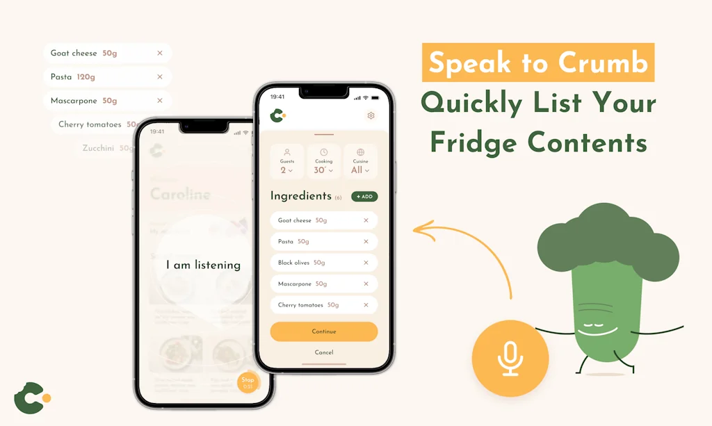 Crumb - Fridge and Pantry Recipes screenshot 3 of 8