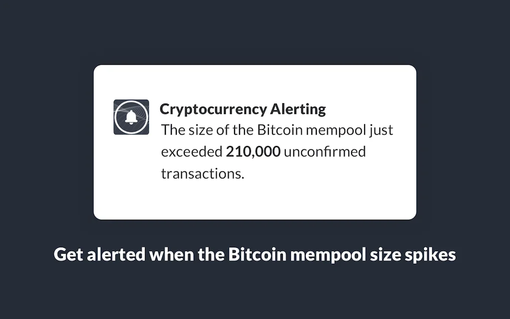 Cryptocurrency Alerting screenshot 4 of 5
