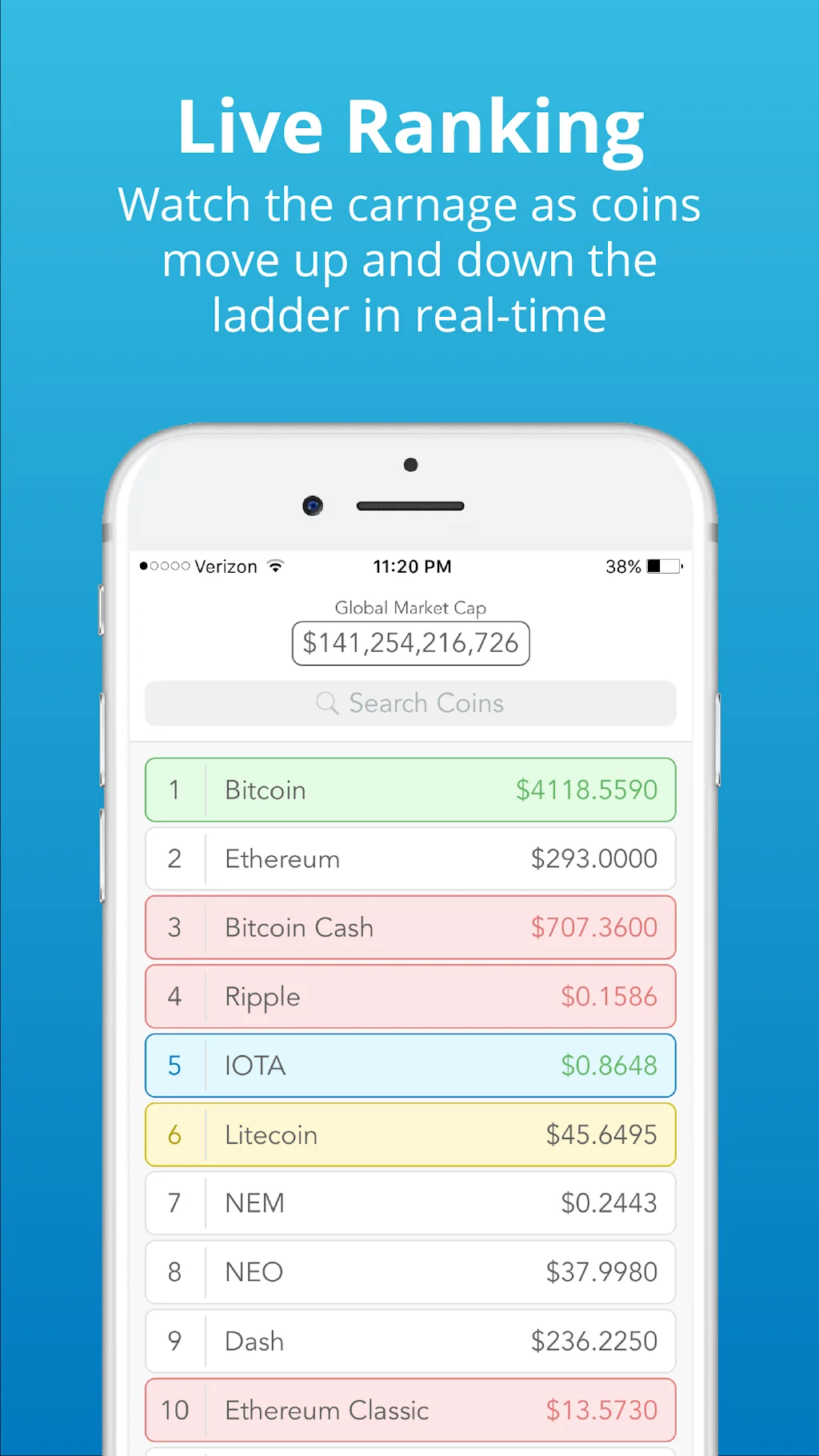 CryptoLadder screenshot 2 of 6