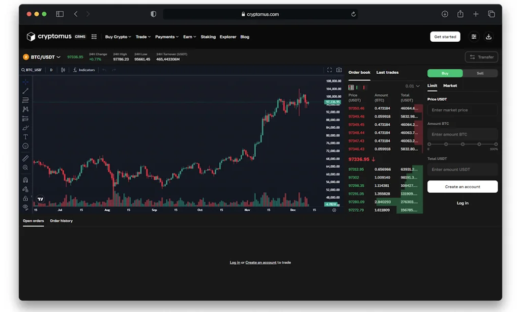 Cryptomus screenshot 2 of 3