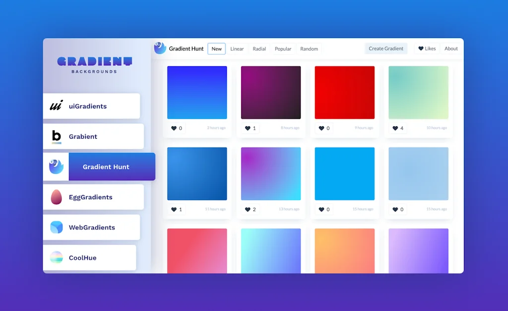 CSS Gradient screenshot 1 of 3