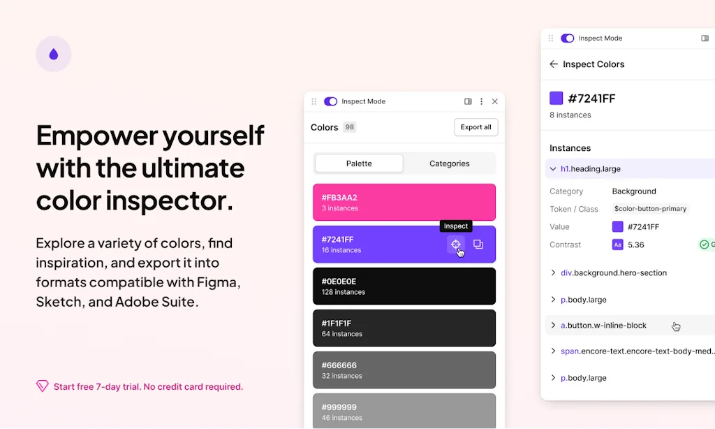 CSS Peeper screenshot 2 of 3