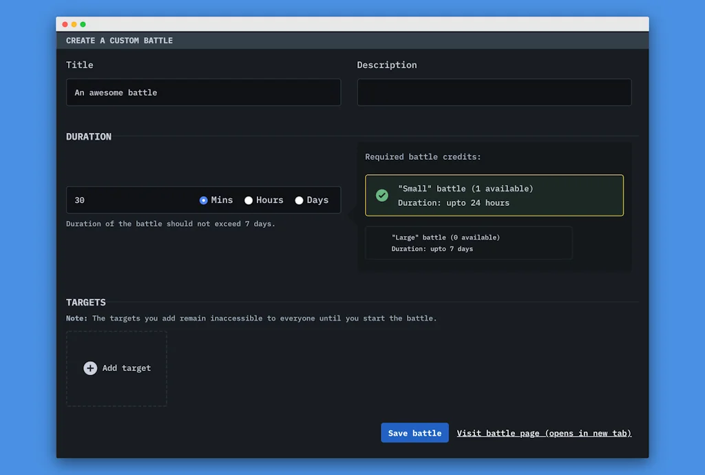 CSSBattle screenshot 3 of 4