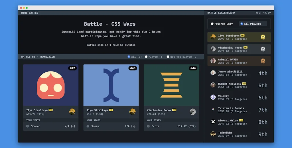 CSSBattle screenshot 4 of 4