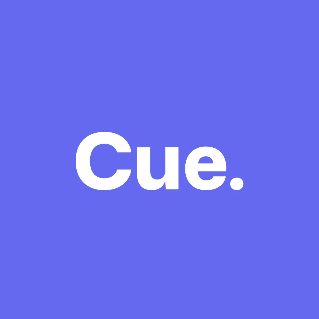 Cue logo