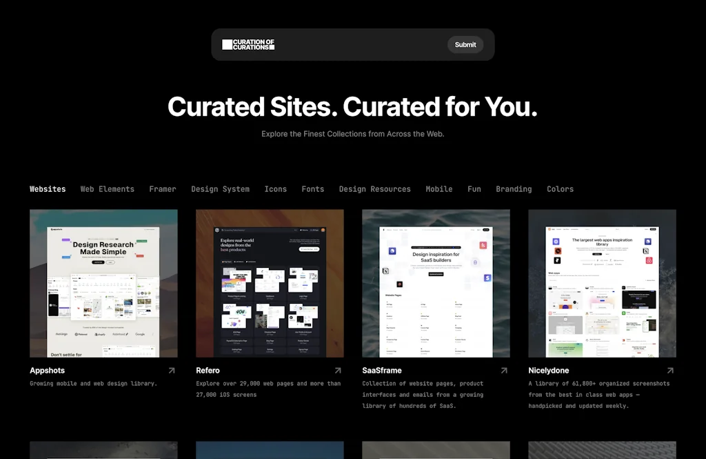 Curation of Curations screenshot 2 of 2