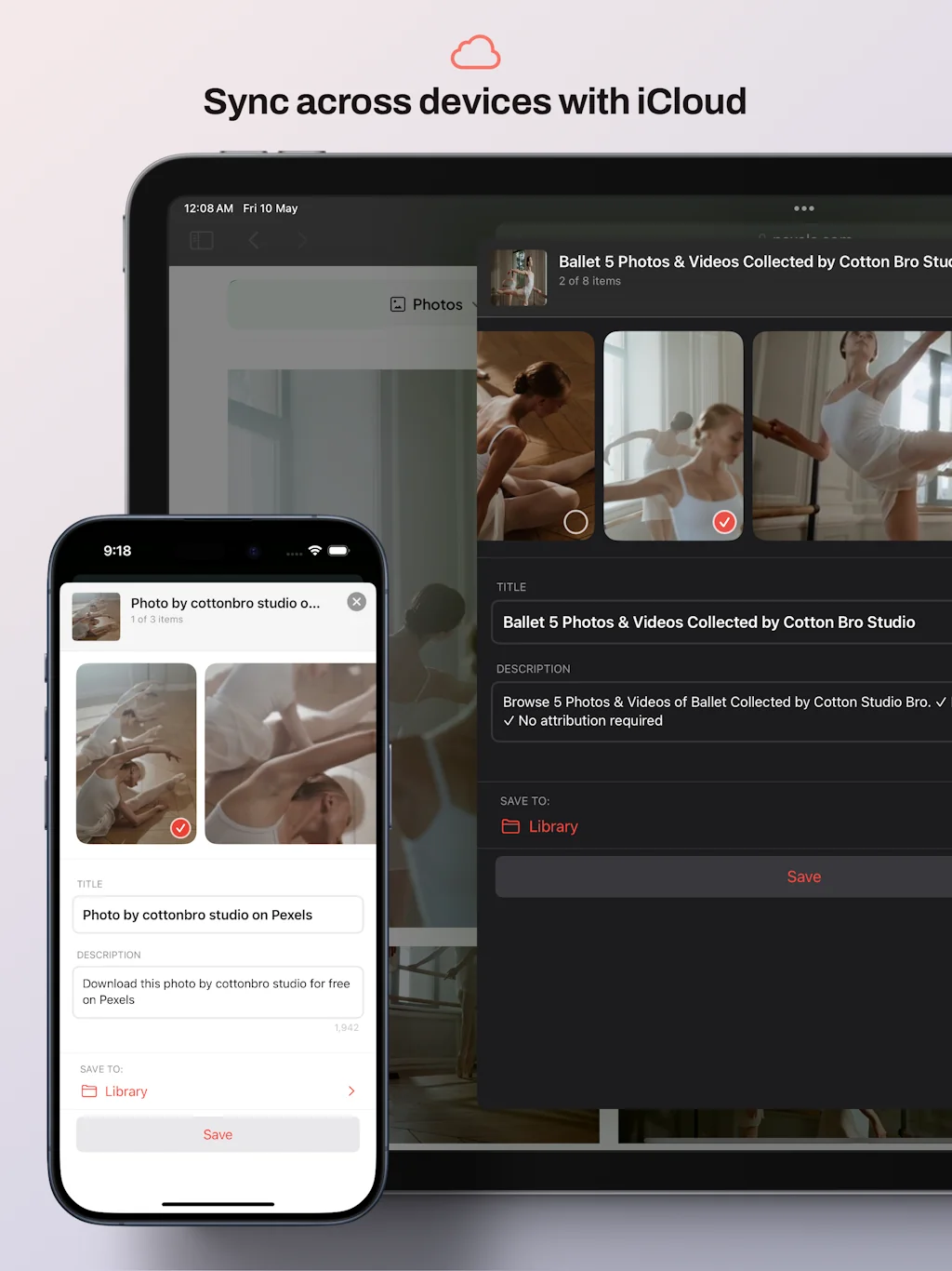 Curator Tearsheets App screenshot 2 of 3