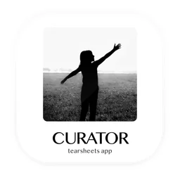 Curator Tearsheets App logo