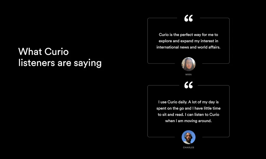 Curio screenshot 6 of 7