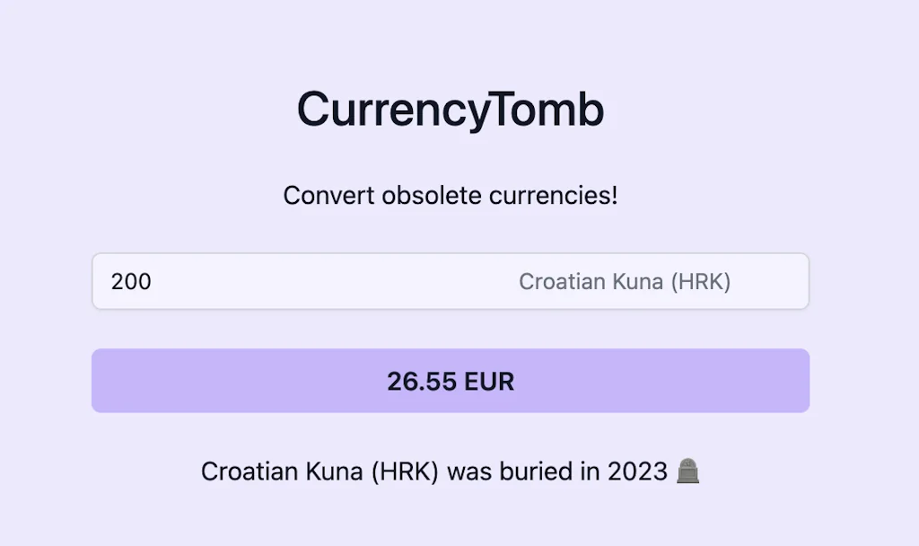 CurrencyTomb screenshot 1 of 3