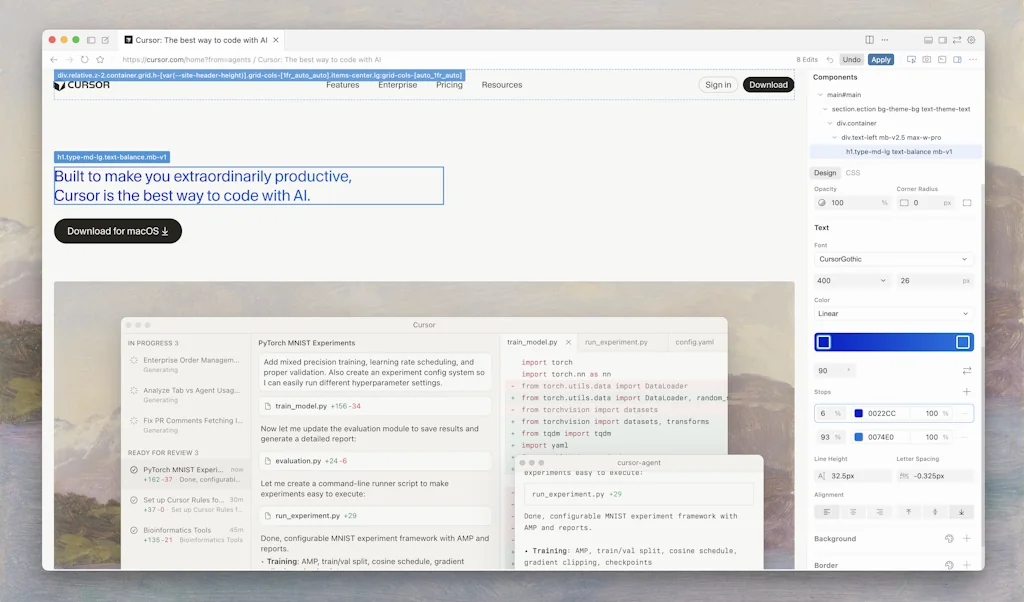 Cursor screenshot 2 of 4