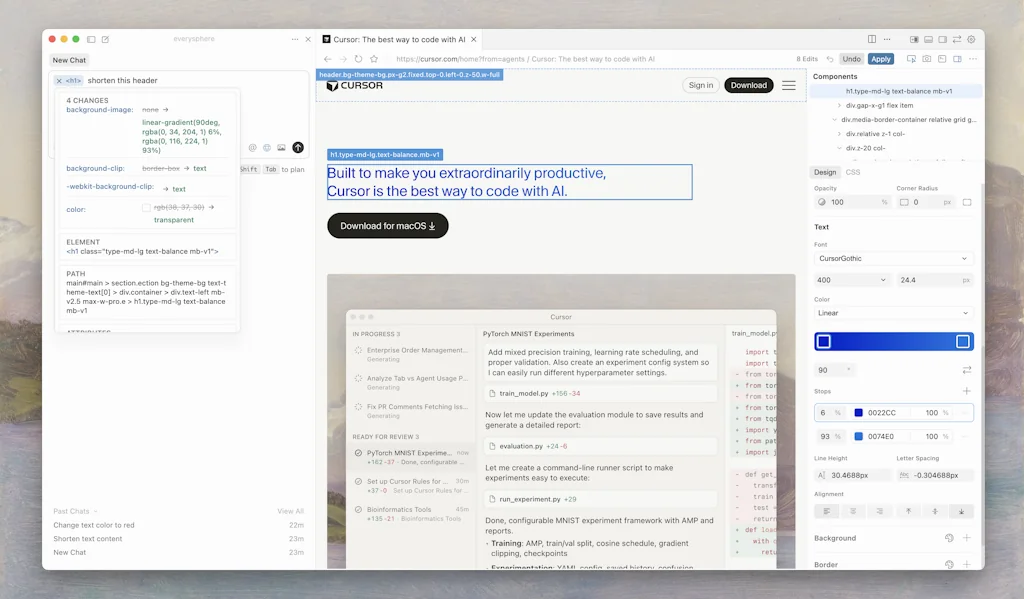 Cursor screenshot 4 of 4