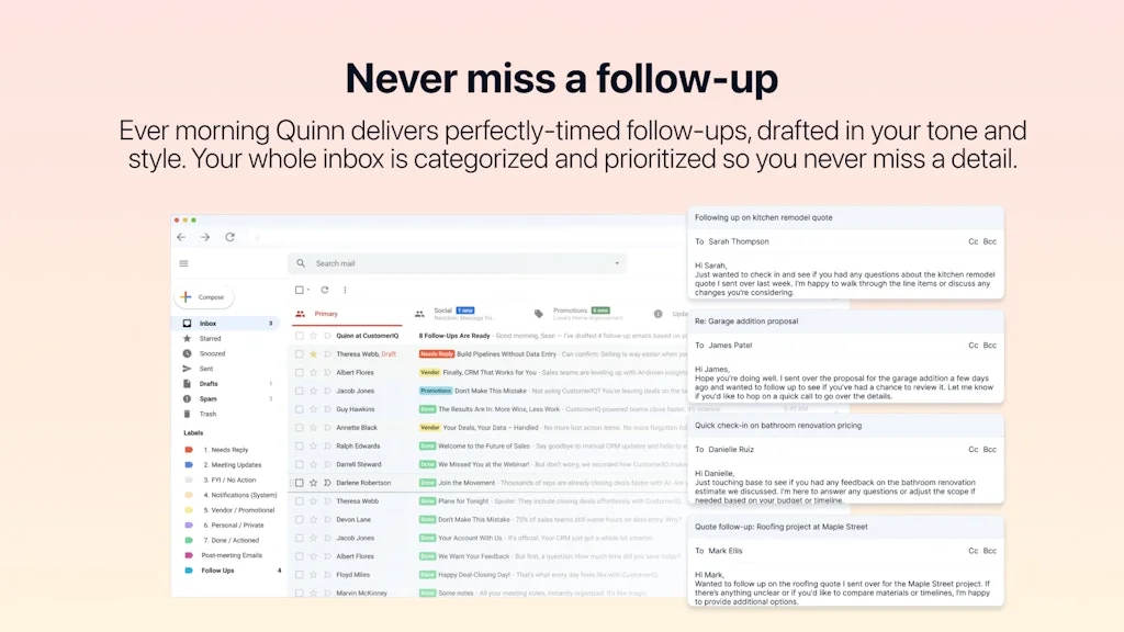 CustomerIQ screenshot 1 of 3