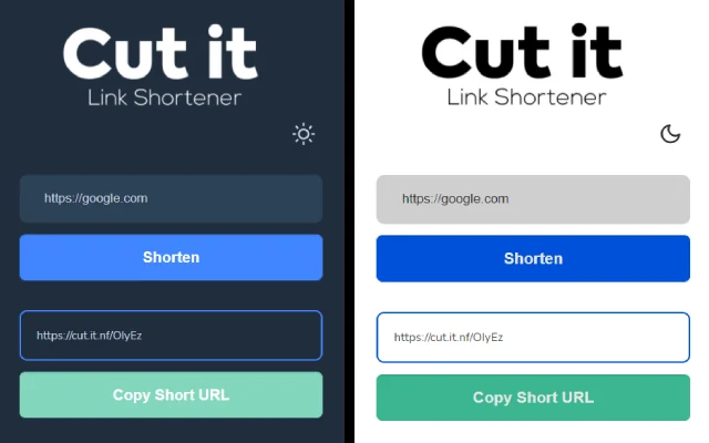Cut it - URL Shortener screenshot 3 of 5