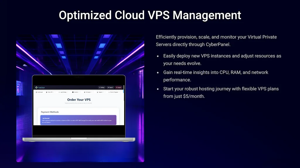 CyberPanel screenshot 6 of 13