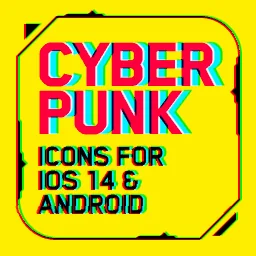 Cyberpunk Icons for iOS 14 & Android logo