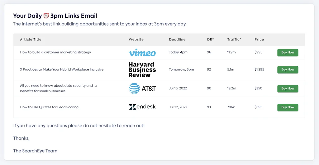 Daily 3pm Links screenshot 1 of 1
