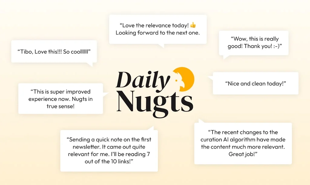 Daily Nugts - free Dynamic Newsletter screenshot 3 of 5