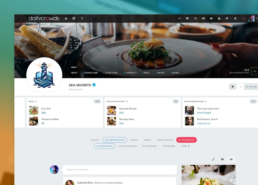 Dailycrowds (Prototype) screenshot 6 of 8