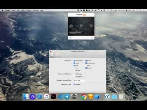 DailyWall 2.0 (Mac + iOS) screenshot 1 of 5