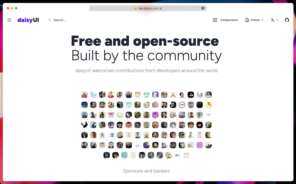 DaisyUI screenshot 11 of 13