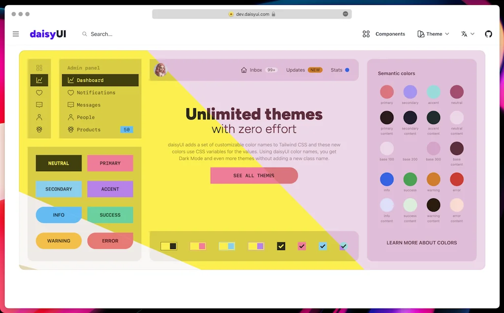DaisyUI screenshot 6 of 13