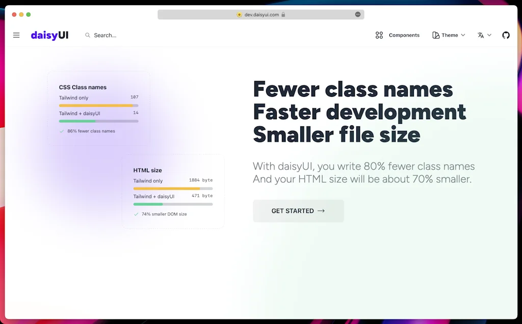 DaisyUI screenshot 9 of 13